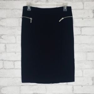 MICHAEL Michael Kors Black Pencil Skirt Size 8P